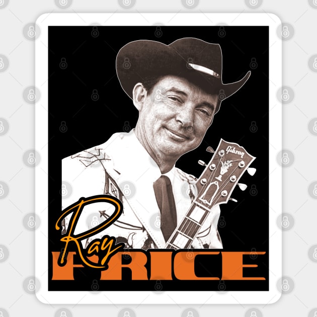 Ray Price // Country Icon Tribute Magnet by darklordpug